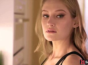 Petite Blonde Deepthroats Then Ass Fucked By Bff?