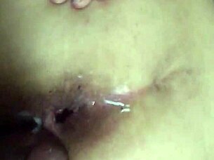 Latina Anal Gaping Big Ass with Assfucking Sex POV Ass