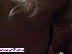 Lyra law fucks charlotte stokely's pussy with strap on, riding and scissoring, sweetheartvideo