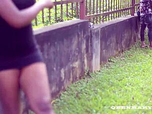 yoga girl says, 'he fucked me hard on the road during exercise'