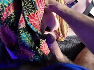 fucking on cam with bondage and bdsm, bound tight, pov close up 😈