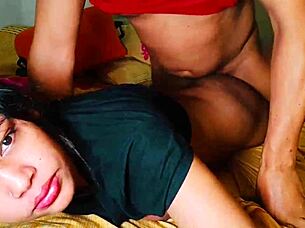 Step Sister Feels Intense Passion From Brother's Fuck At Home