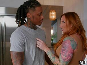 milfy mom sophia tempted by college studs bbc