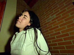 Midnight Passion with Pretty Cousin in Bathroom