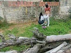 i saw dis teen schoolgirl ridin n suckin in lingerie at da abandoned house