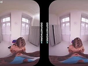 emotional locker room seduction with hungarian