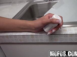 mofos - latina sex tapes - jennifer ashley - get off your ass and suck this!