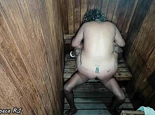 i'm givin my wet pusy in the sauna wit horny