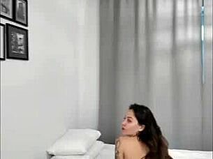 Iranian Babe With Tattoos Feels Juicy Passion