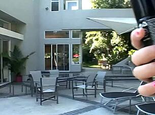 eva angelina with her giant rack and monster cock