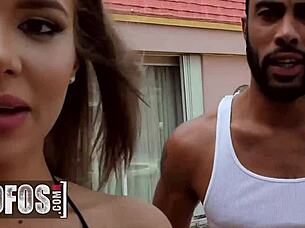 Is stunning girl liza rowe ready for her first bbc?