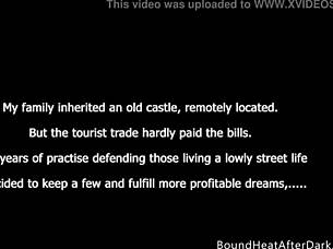 brunette slave returns home and moans under domination