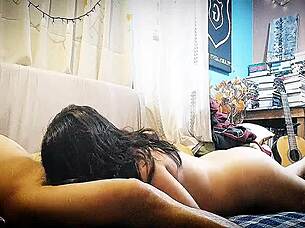 I love riding my neighbor's cock after sucking it 😍