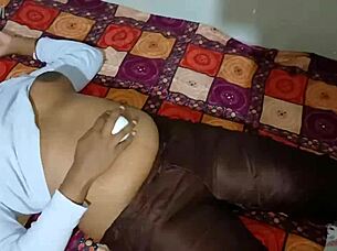 my stepsister is very horny and asks me to milk her and fuck her pussy indian desi cute bhabhi