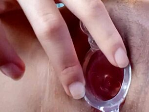 watch me open my pussy with dildo for masturbation?