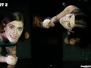 thats right alexis, suck that big cock and fuck