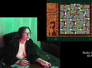 i play naked haunting of castle malloy showing big tits in cosplay