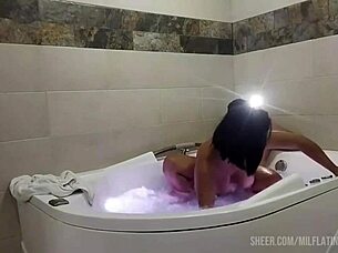 my stepnephew joins me in the shower when husband is away