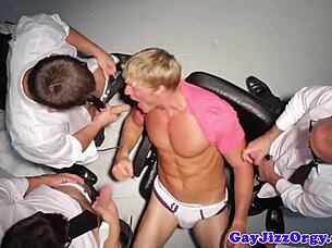 I Joined The Gay FBI Orgy With Suspect Gavin Waters, Muscular And Athletic.