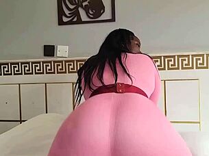 Salon babe offers a happy ending ride.