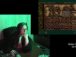 i play naked haunting of castle malloy showing big tits in cosplay