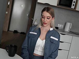 I came for the exam, but teacher fucked me hard and came on mouth.