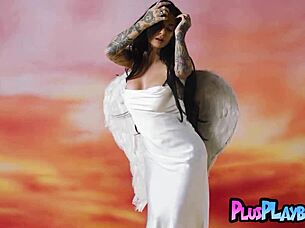 look at these beautiful models in lingerie, showing off their big tits and asses?