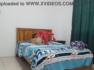 Stepmother In Lingerie Prepares For Intense Sex, Her Big Vagina Delicious And Ready