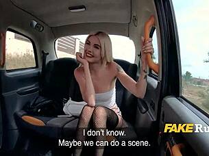 petite blonde pornstar luna wolf experiences emotional sex with taxi man