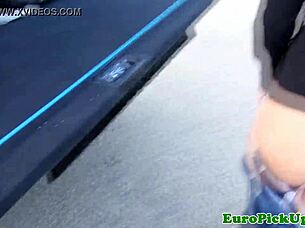 Picked up babe for anal sex in public