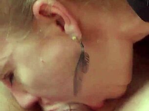 Afternoon deepthroat and throatpie feels amazing with hugs