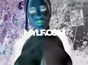 i let my stepmom practice her massage on my cock, but it turned into a blowjob