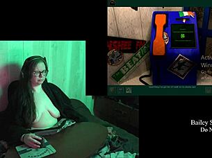 i play naked haunting of castle malloy showing big tits in cosplay