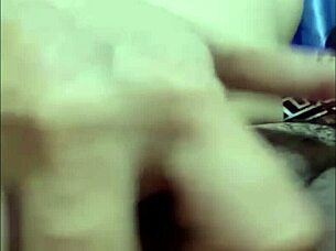 Asian Girlfriend Licks Pussy In Video Call Sex