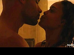 Sharon Leal gives blowjob in Addicted scene 😍