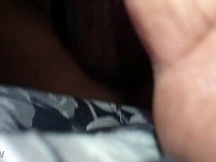 enjoying oral pleasure in a relaxing session