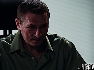 aspiring teen 18+ porn star seduces big dick mature career counselor in doggystyle 😏