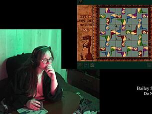 i play naked haunting of castle malloy showing big tits in cosplay