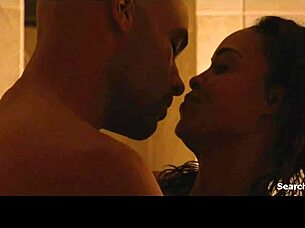 Sharon Leal gives blowjob in Addicted scene 😍