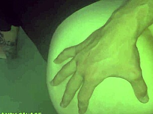 why does this big ass milf moan so loud during huge cumshot in pov doggystyle?