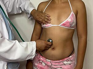 doctor says, you're tricked into taking my big cock, innocent girl