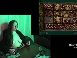 i play naked haunting of castle malloy showing big tits in cosplay