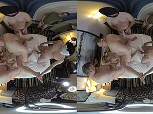 Vr cowgirl gangbang with slut wife fetish