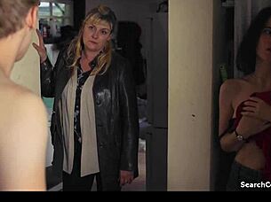 Edwige Baily Treve S01E02: Topless Sex Scene