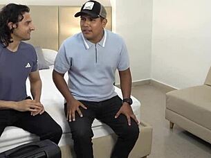 Renting to horny indian, then riding him for rent 😏