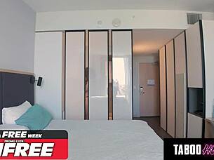 i help my stepmom get pregnant on vacation with creampie blowjob