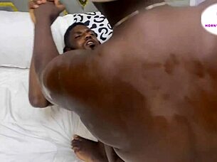 I see two big ass girls and one big cock in sweet fun, moaning loudly