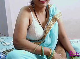 Father-in-law fucks daughter-in-law alone at home after showing his monster cock!