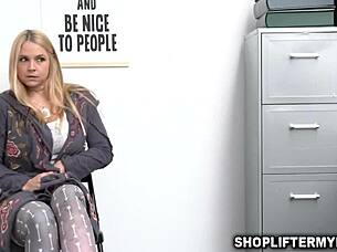 Sarah Vandella Offers Milf Pussy To Cop After Theft