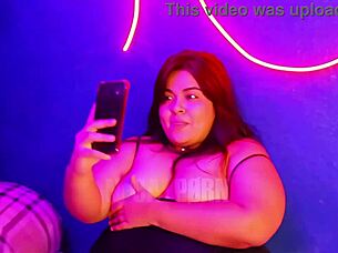 I watch this married woman masturbate with another man on video call